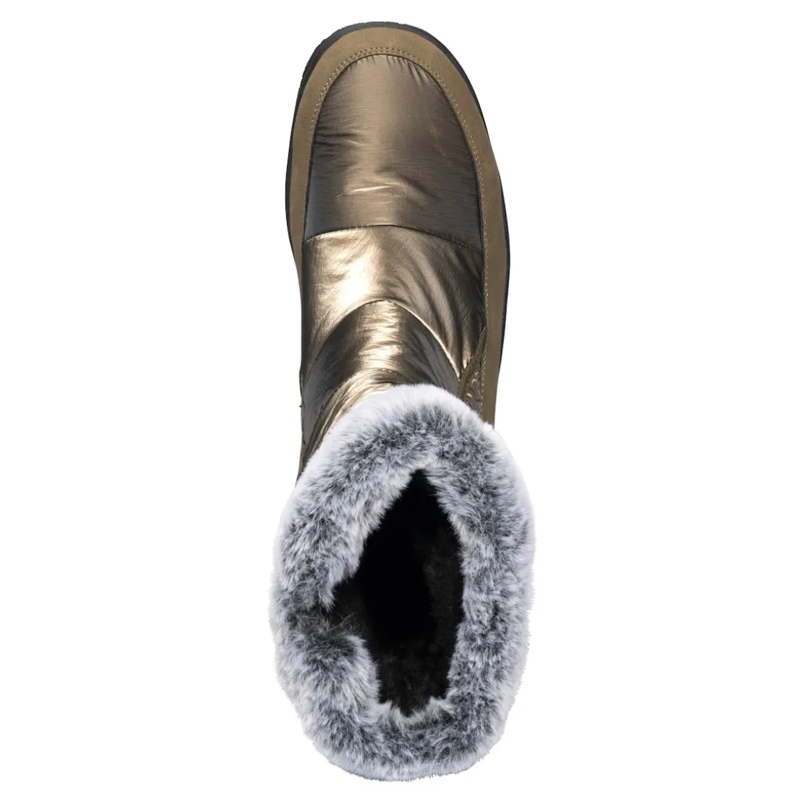 Winterstiefel mit Spikes "Karla" olive