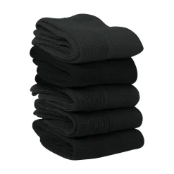 Wohlfühl-Socken, 5 Paar schwarz
