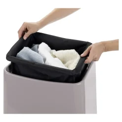 Wäschesammler & Hocker „2 in 1“ taupe