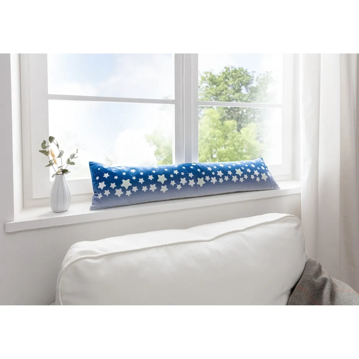 Zugluftstopp „Sternenhimmel“ nachtleuchtend