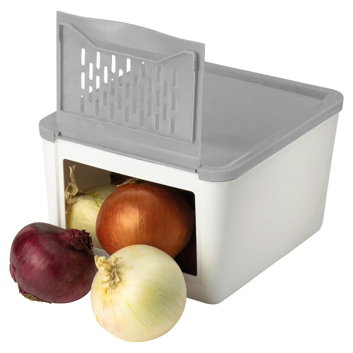 Zwiebel-Box grau